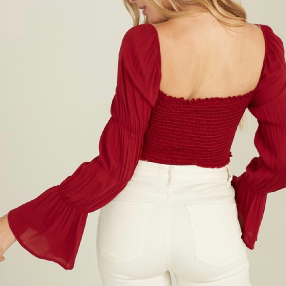 Smock Crop Top - Picture 7 of 15